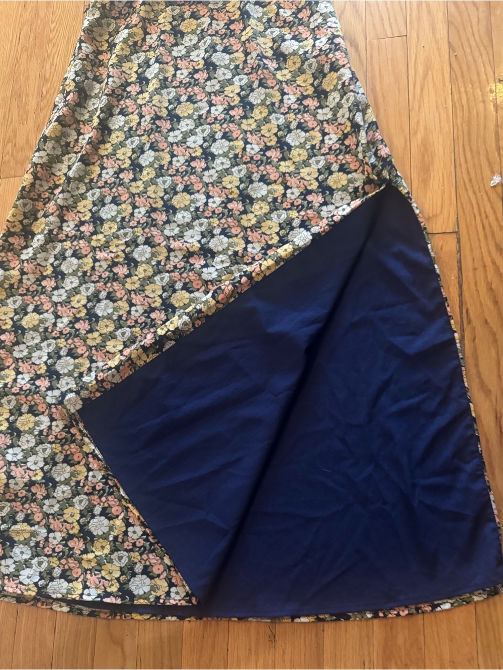 Lulus It’s a Perfect Pick Dress Large Floral Maxi Wedding Resort Western Boho B9 - Picture 13 of 16